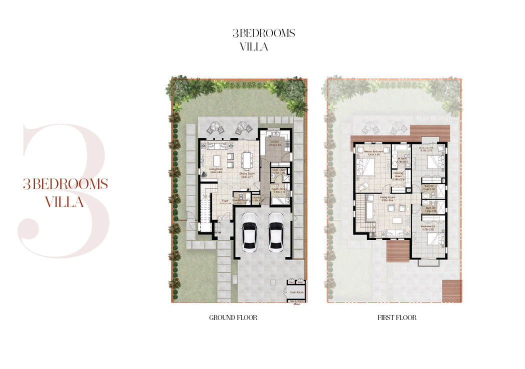 3 BR - Type A
